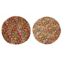 Vintage Missoni Pair of Circular Rugs