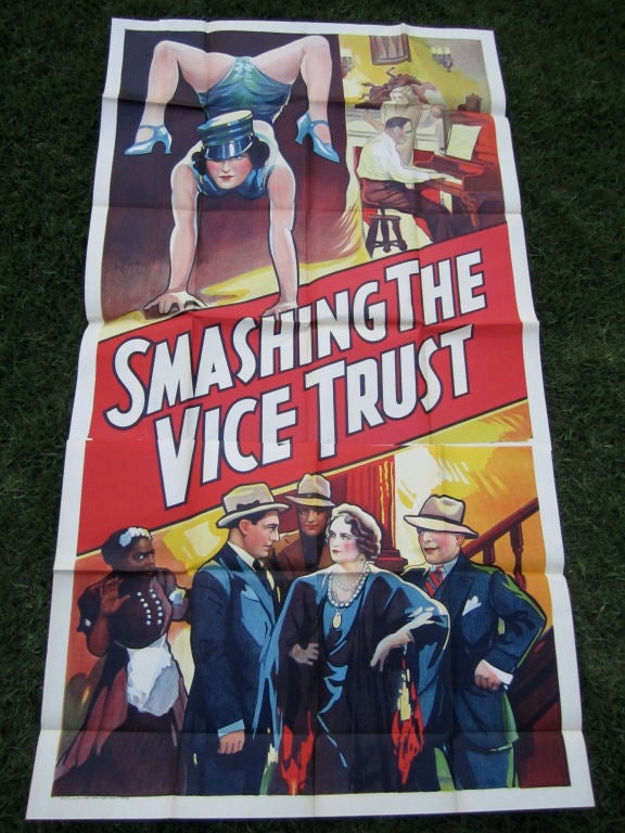 "Smashing the Vice Trust" Original Movie Poster