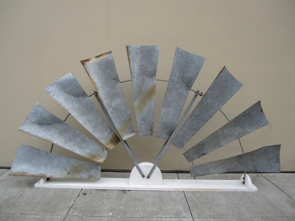 Pair of Gigantic Windmill Elements In Excellent Condition In San Francisco, CA