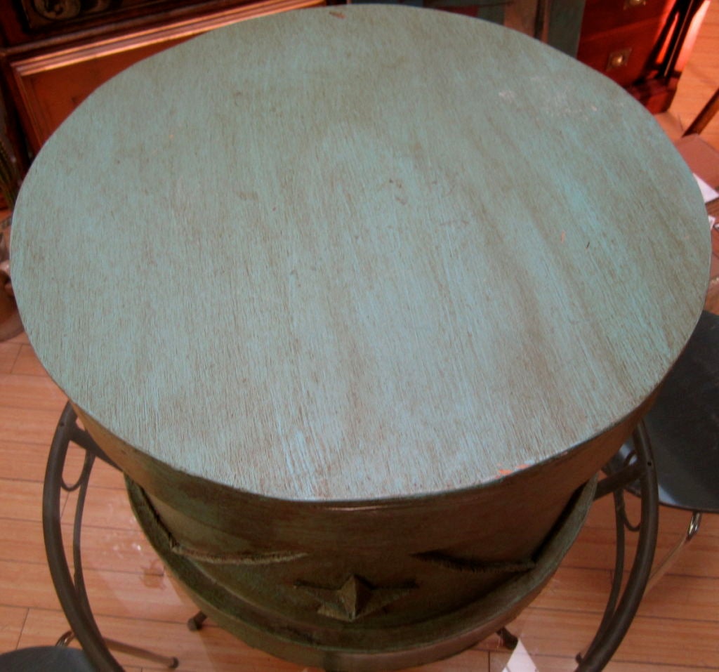 Circus Elephant Stool Side Table In Excellent Condition In San Francisco, CA