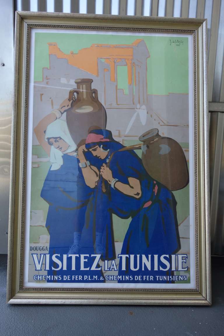 Visitez La Tunisie Poster, Circa 1929