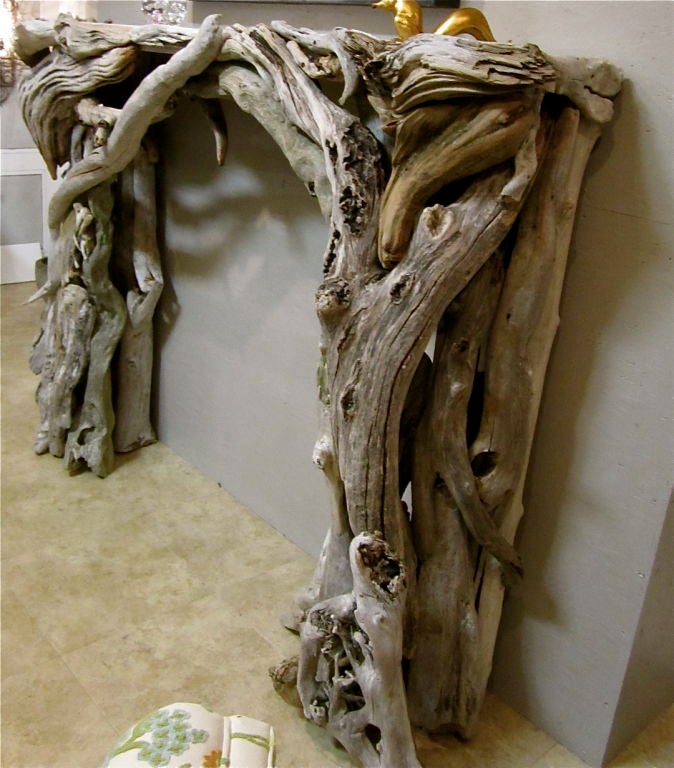 Poetic Driftwood Mantle 2