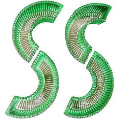 French Glass Chemins de Fer