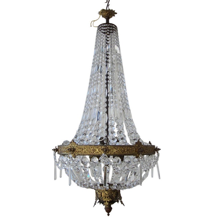 French Crystal Chandelier