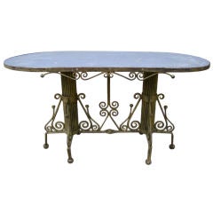Art Nouveau Miniature Bistro Table