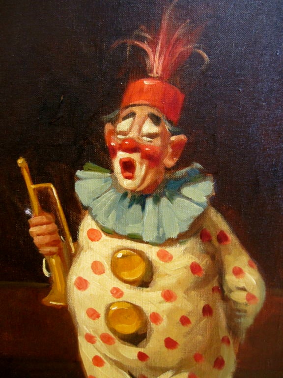 Canvas My Favorite Clown