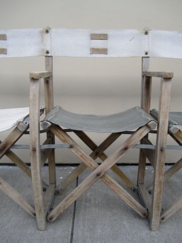 Folding Spectator Chairs In Good Condition In San Francisco, CA