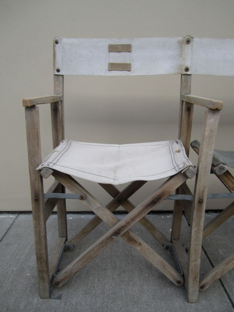 Mid-20th Century Folding Spectator Chairs