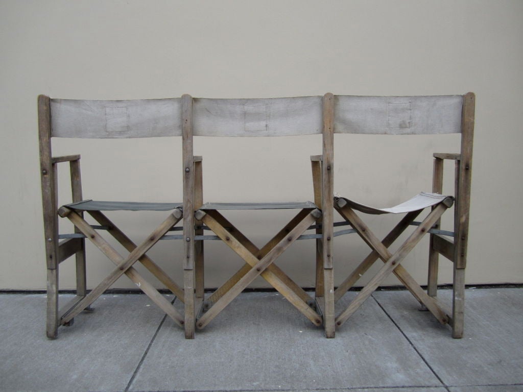 Wood Folding Spectator Chairs