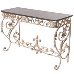 Vintage Classic French 50s Console