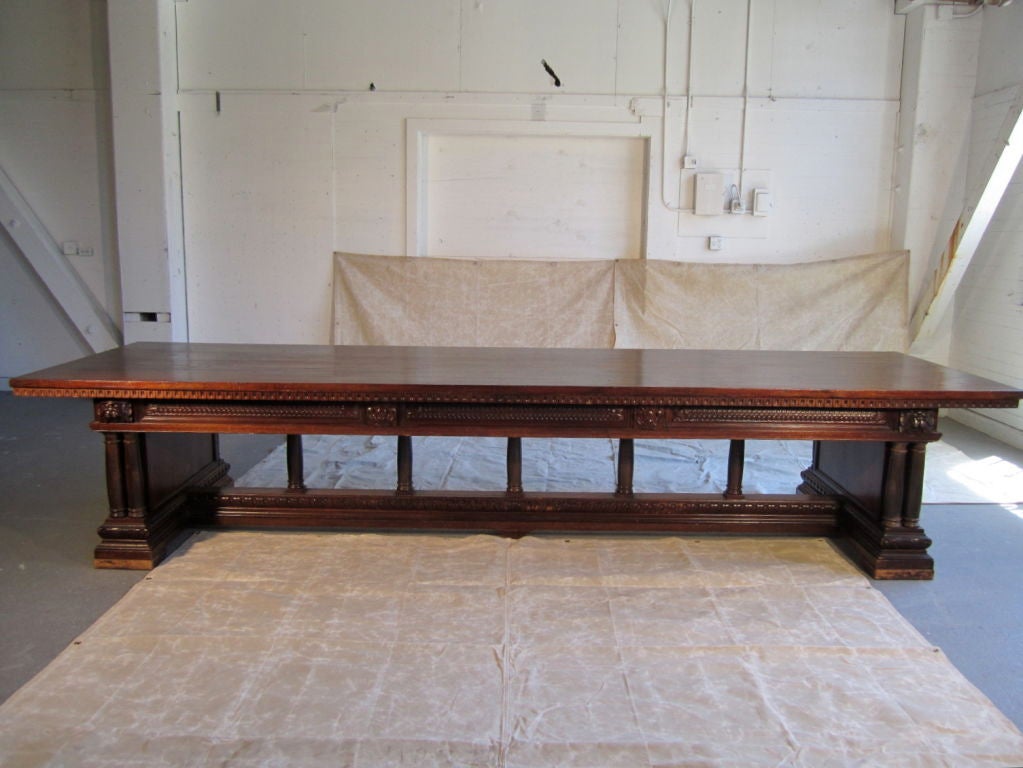 This brilliant Italian refectory table will easily seat at least twelve people.

*We ship internationally* 

NOTE: 23