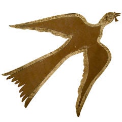 Antique Folk Art Weathervane Mold