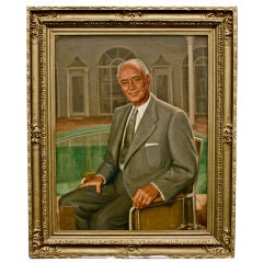 Conrad Hilton Presentation Portrait, c. 1956