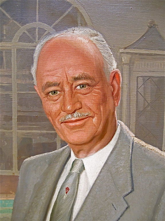 American Conrad Hilton Presentation Portrait, c. 1956