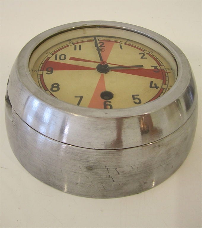 Mid-20th Century Russian Submarine Clock