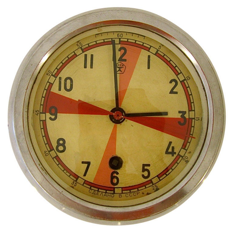 Russian Submarine Clock