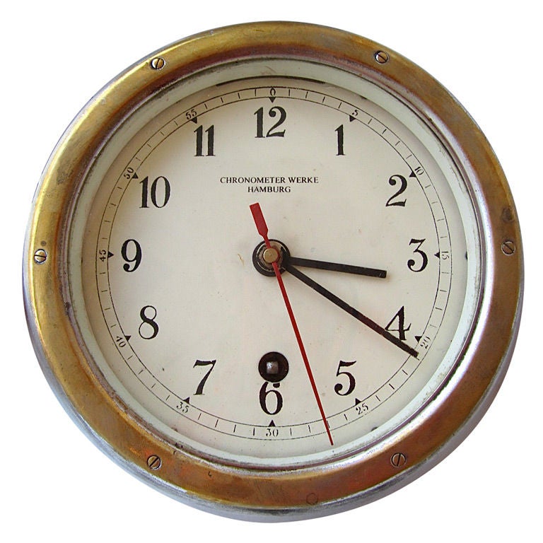 German Submarine Clock at 1stDibs