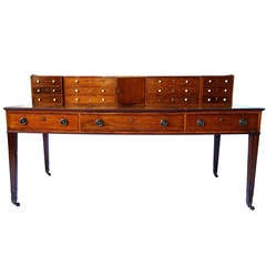 19th Century Sheraton Desk from Aileen Getty Collection