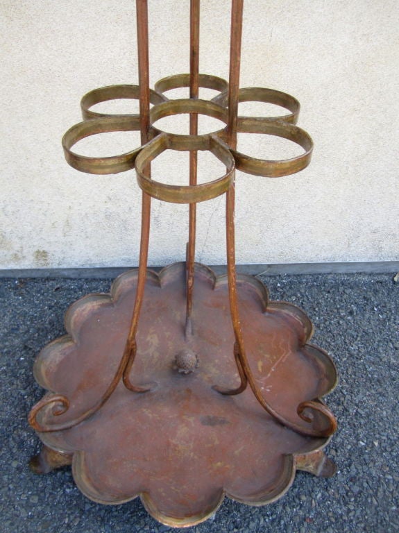 Giant Halltree and Umbrella Stand In Good Condition In San Francisco, CA