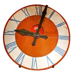 Vintage Giant French Clock Face