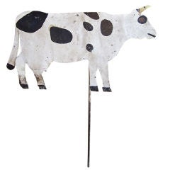 Exceptional Large Cow on Stand