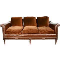 Stately Library Sofa