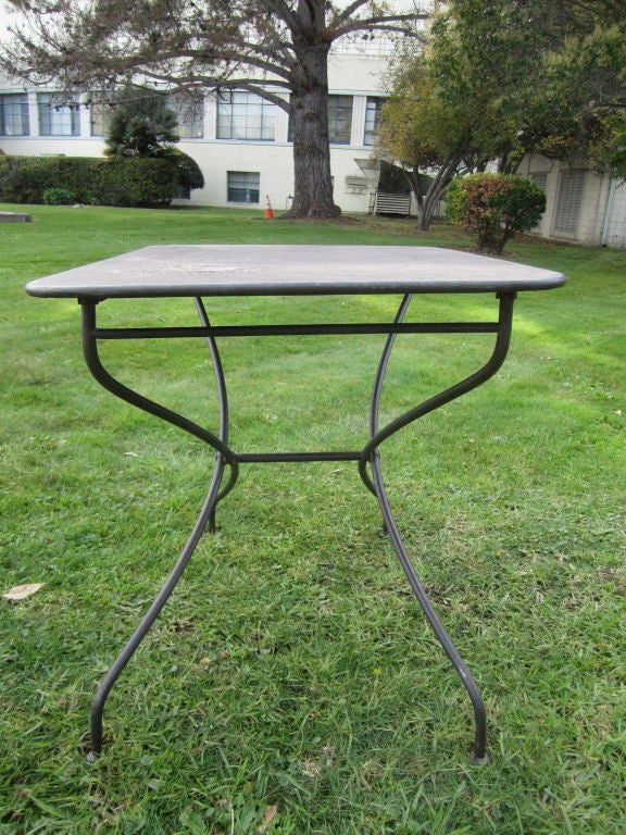 Mid-20th Century Rectangular Bistro Table