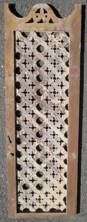 Set of Five Egyptian Latticework Screens In Good Condition In San Francisco, CA