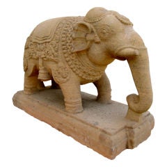Carved Stone Elephant