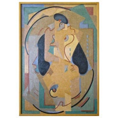 Albert Coste Painting 1951