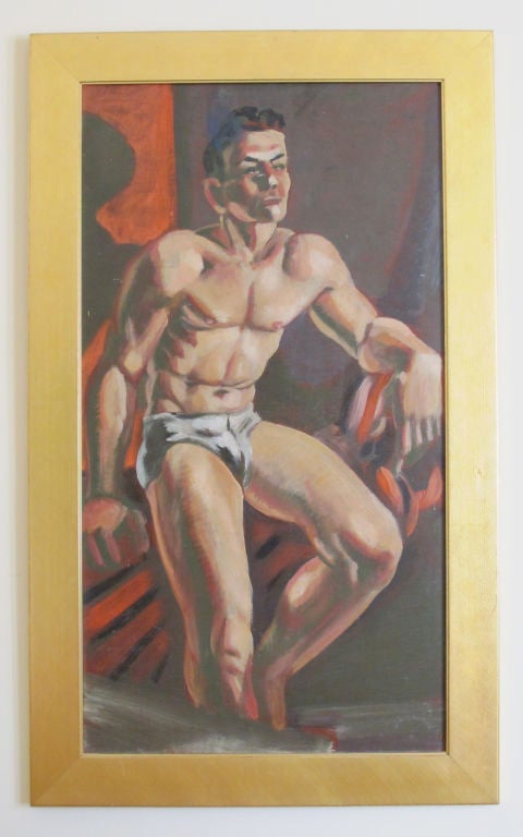 Handsome 1940's Male Portrait