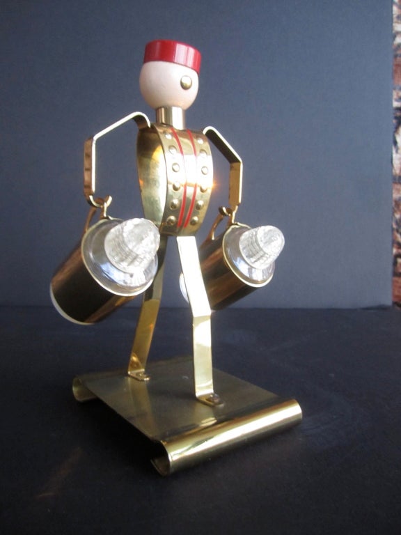 French Bell Hop Salt and Pepper Caddy
