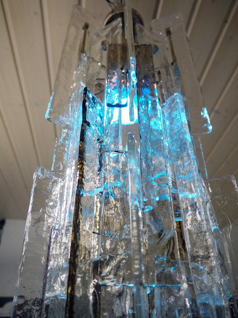 Giant Waterfall Chandelier by Carlo Nason 2