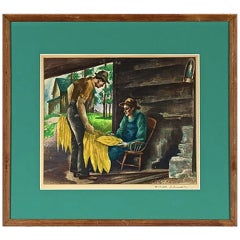 WPA Period "Prime Grade, North Carolina" by William Schwartz