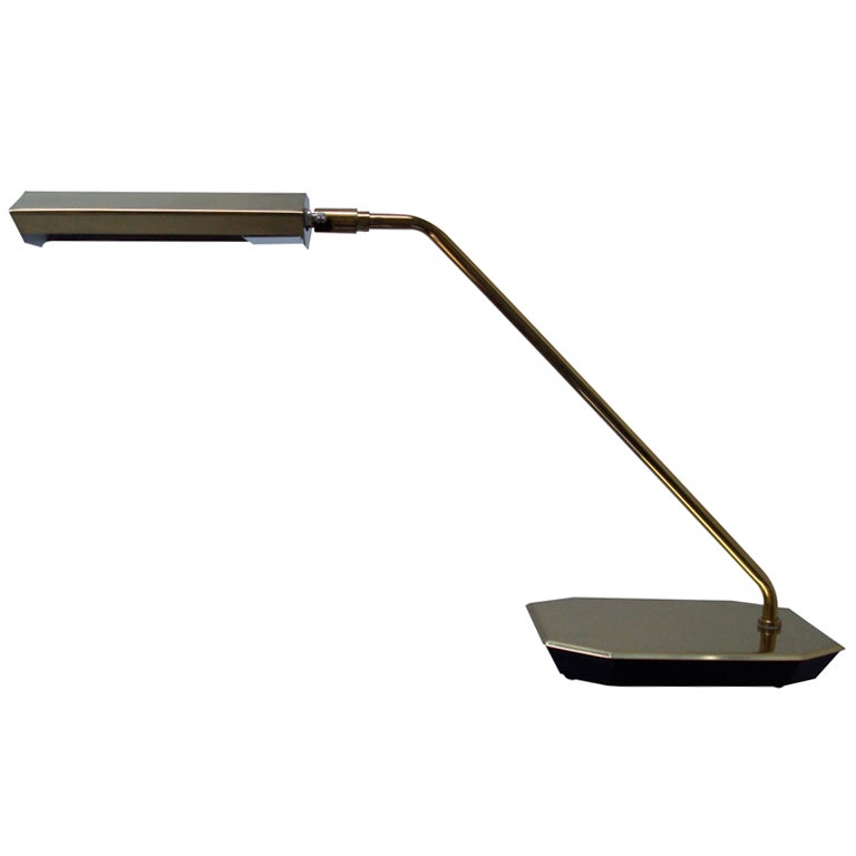 Koch and Lowy Cantilevered Desk Lamp For Sale