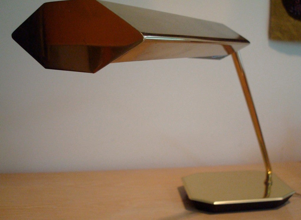 Mid-20th Century Koch and Lowy Cantilevered Desk Lamp For Sale