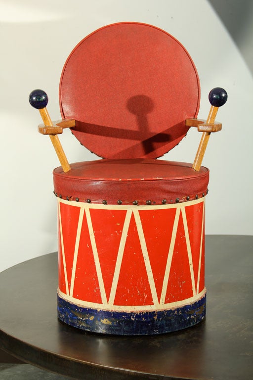 A fantastic children's drum chair after the Cecil Beaton original circa 1939.

*We ship internationally* 