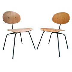 Remarkable Pair of Egor Eiermann Chairs