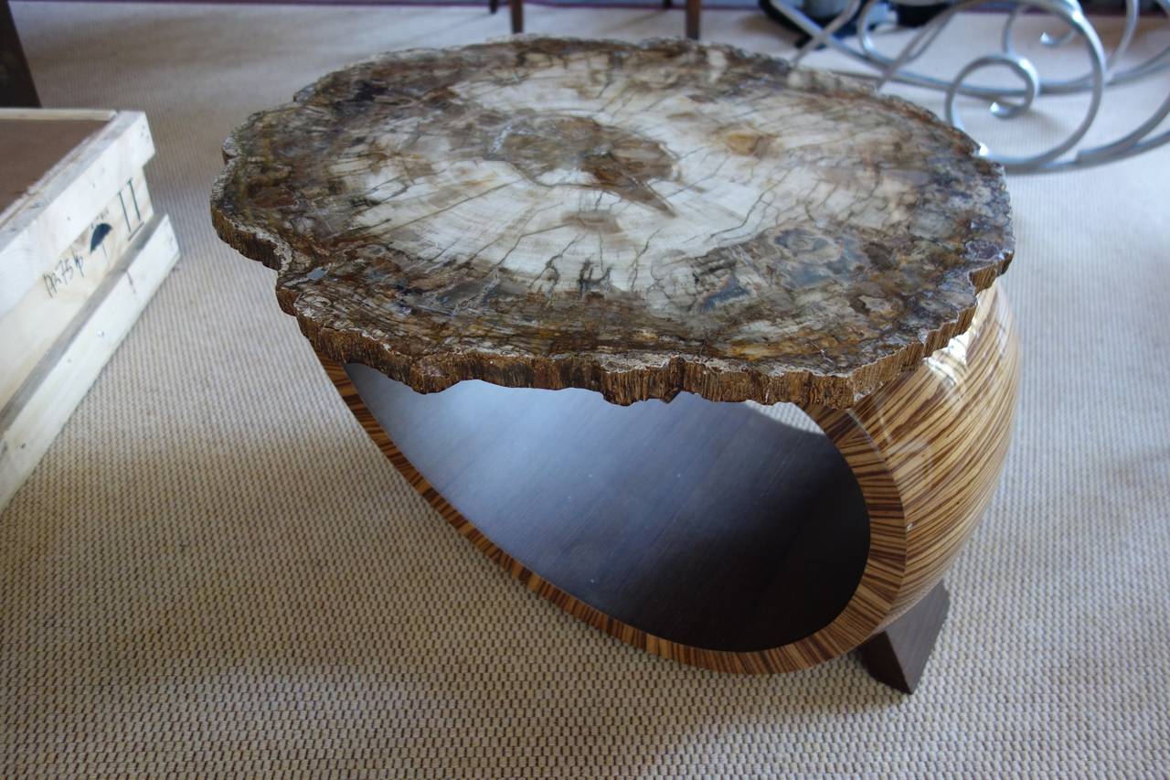 Stone Cocktail Table by Julien Martino