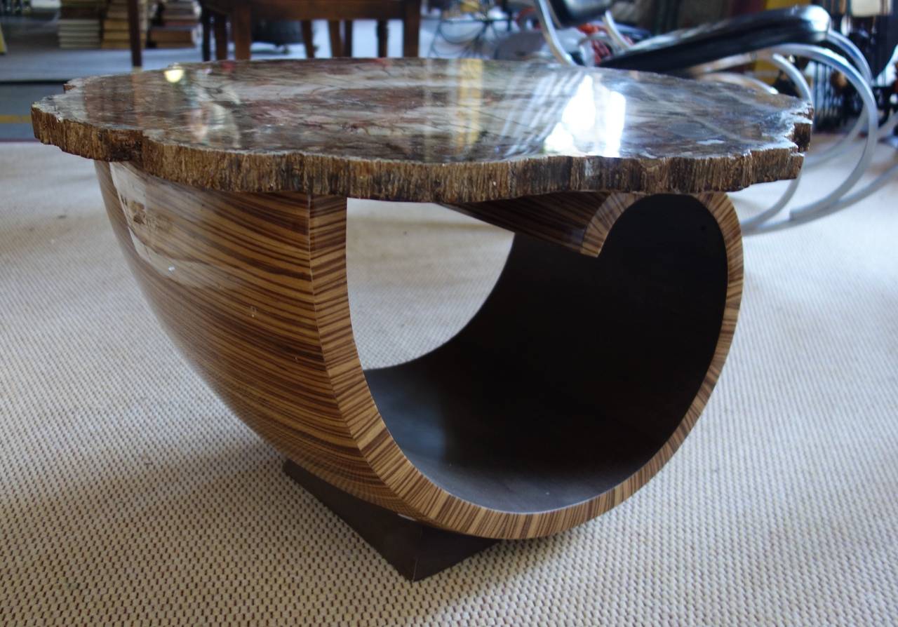 Polished Cocktail Table by Julien Martino