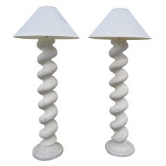 Classic Pair of Michael Taylor Lamps