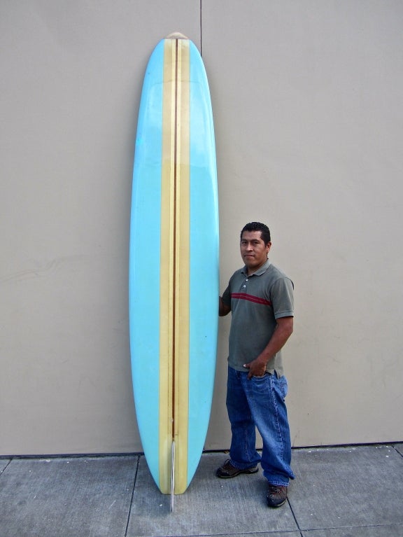 Brilliant and wickedly cool vintage Wardy surfboard.