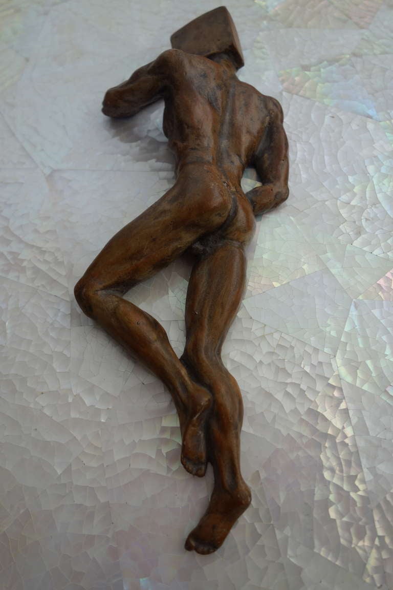 Reclining Man Paperweight For Sale 2