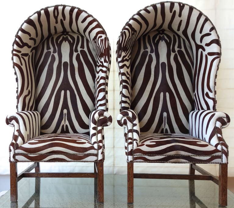 Fantastic Pair of Butler's Chairs In Excellent Condition In San Francisco, CA
