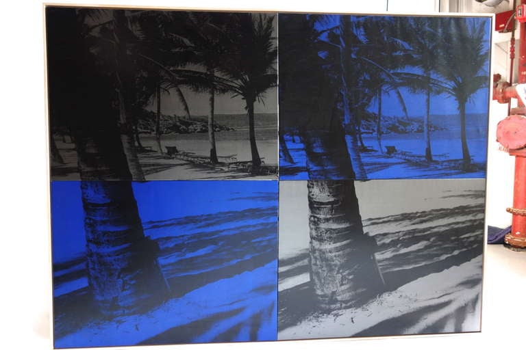 "Paradise Painting" by Christopher Makos