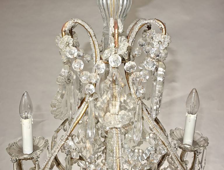 French Crystal Marie Therese Chandelier 1
