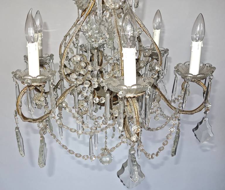 French Crystal Marie Therese Chandelier 3