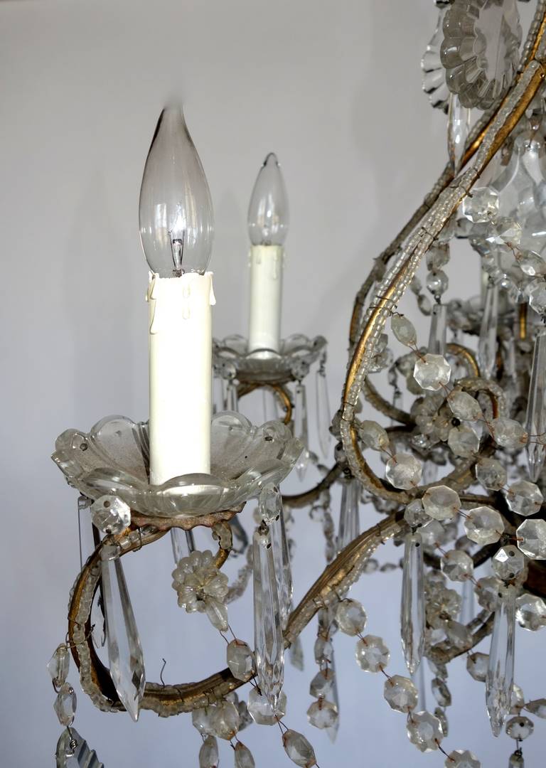 French Crystal Marie Therese Chandelier 4
