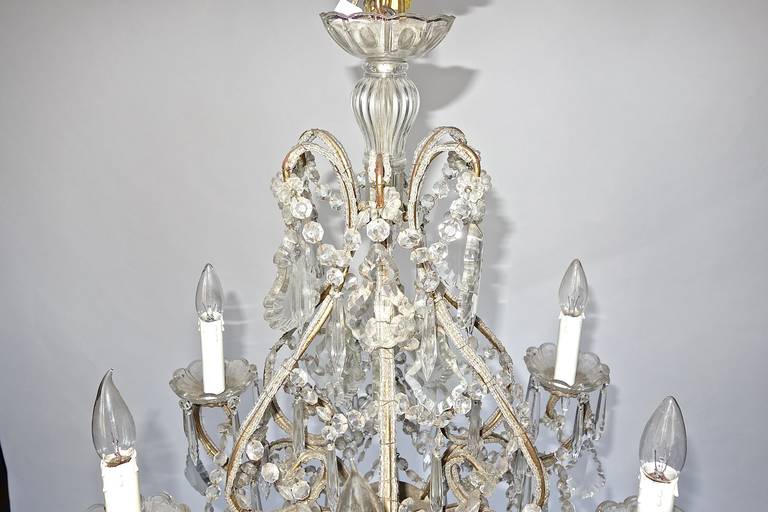 French Crystal Marie Therese Chandelier 5