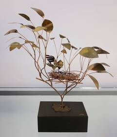 Jere Bird's Nest in Tree Sculpture, circa 1969